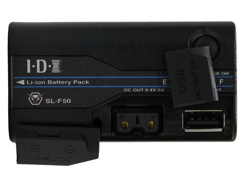 IDX SL-F50 - 7.2V 48Wh Rechargeable Lithium Ion Battery with 1 x X Tap + USB O/P