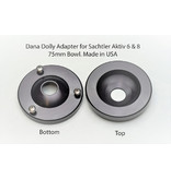 Dana Dolly 75mm Sachtler Aktiv adapter for Models 6,8, and 8T