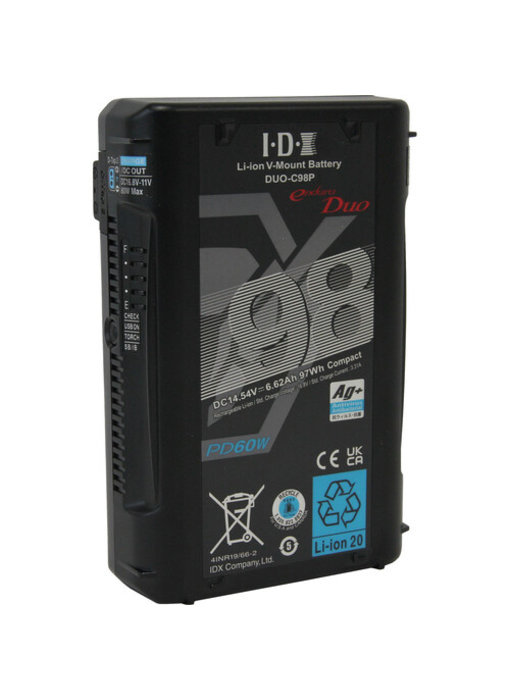 IDX DUO-C98P - 97Wh High-Load Li-Ion V-Mount Battery