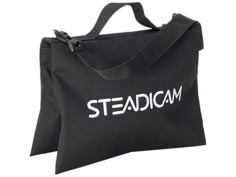 Saddle type sand bag with Steadicam logo