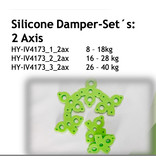 Idea Vision Silicone Damper-Set ́s: 2 Axis - 16 – 28kg - HY-IV4173_2_2ax