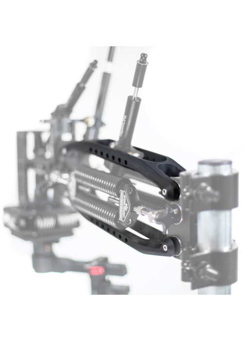 Upper and Lower Black Arm Frame Components - Blk-Bone