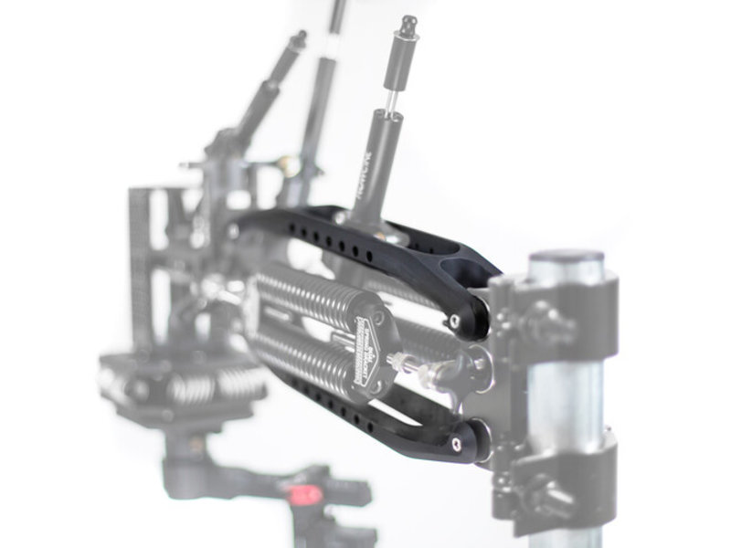 Upper and Lower Black Arm Frame Components - Blk-Bone