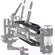 Upper and Lower Black Arm Frame Components - Blk-Bone