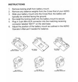 Steadicam Gold-Mount Battery Platte for Steadicam AERO 15 and 30