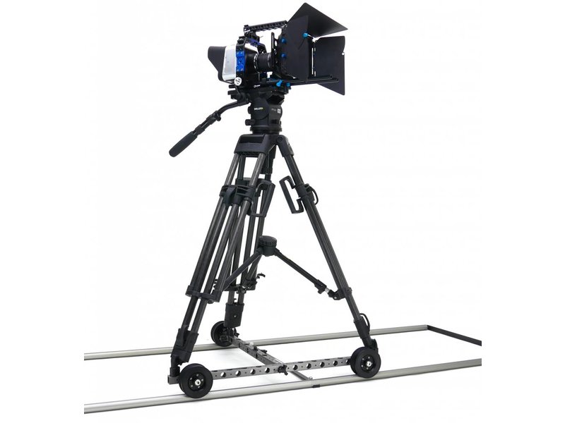 ProCam Motion Dolly kit, load capacity up to 56kg, extendable by 4 meters, rails