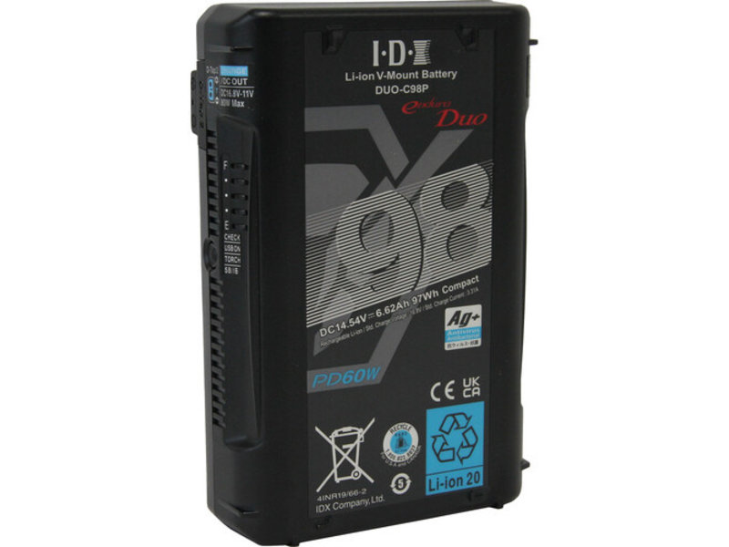 IDX DUO-C98P 97Wh High-Load Li-Ion V-Mount Battery