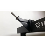 The xPEG is a hook that you mount on your cart, where you can hang your Steadicam arm.