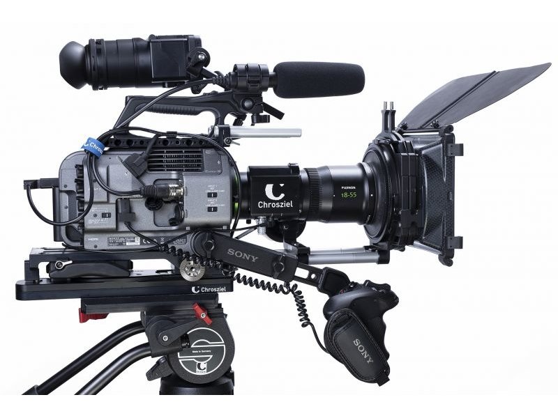 Chrosziel Light weight support for Sony PXW-FX9, with integrated shoulder pad .. - 401-FX9