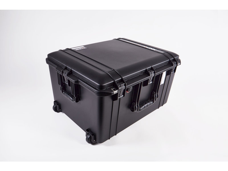 The GLINK Case is a dual layered, custom foamed Peli AIR 1637 travel case