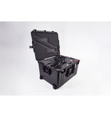 The GLINK Case is a dual layered, custom foamed Peli AIR 1637 travel case