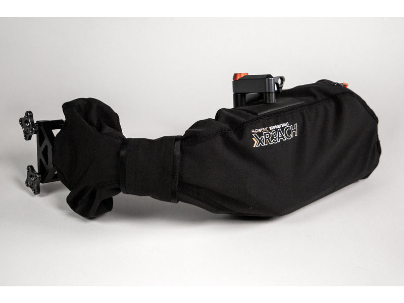 The waterproof cover is a thin and soft rain cover for your xR3ACH.