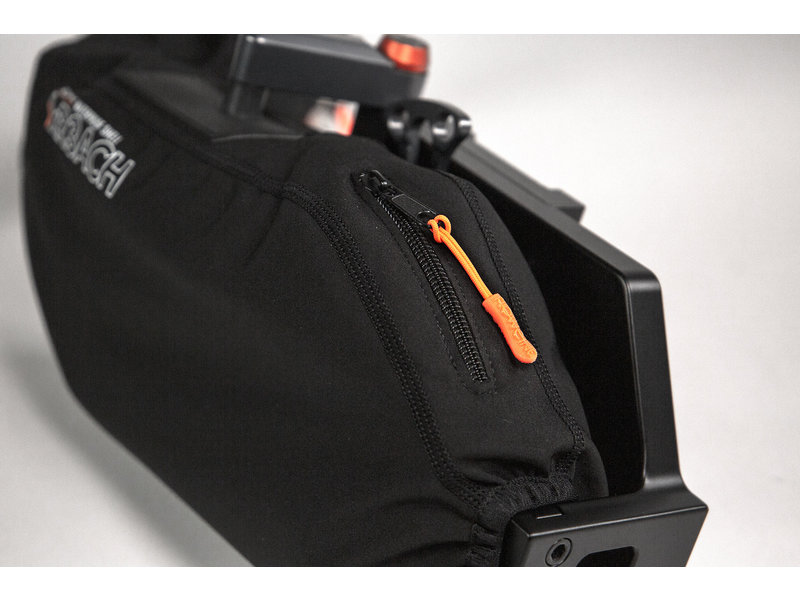 The waterproof cover is a thin and soft rain cover for your xR3ACH.