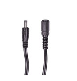 eMotimo This is a 6 foot DC extension cable: 2.1mm male/female, straight plugs, black, 18AWG