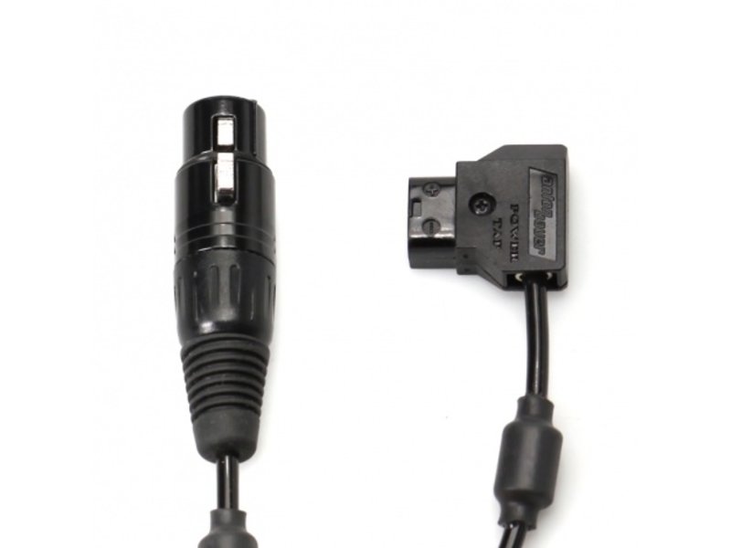 XLR4 Female to Anton-Bauer 2 Power Cable (30")