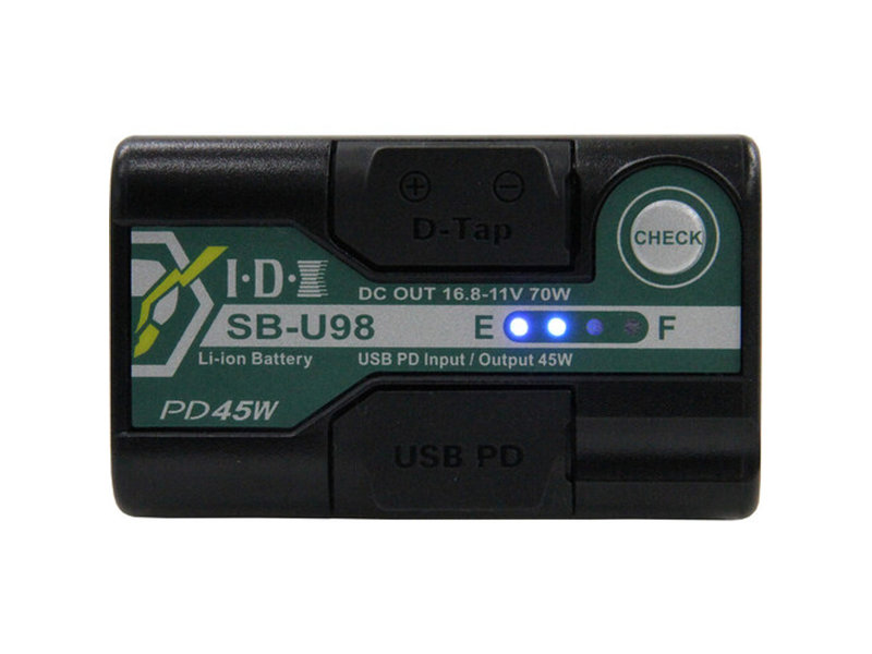 IDX 96 Wh und USB-PD Anschluss / Lithium-Ionen BP-U Akku - SB-U98/PD