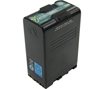 IDX SB-U98/PD - 96 Wh and USB-PD connection / Lithium-Ionen BP-U battery