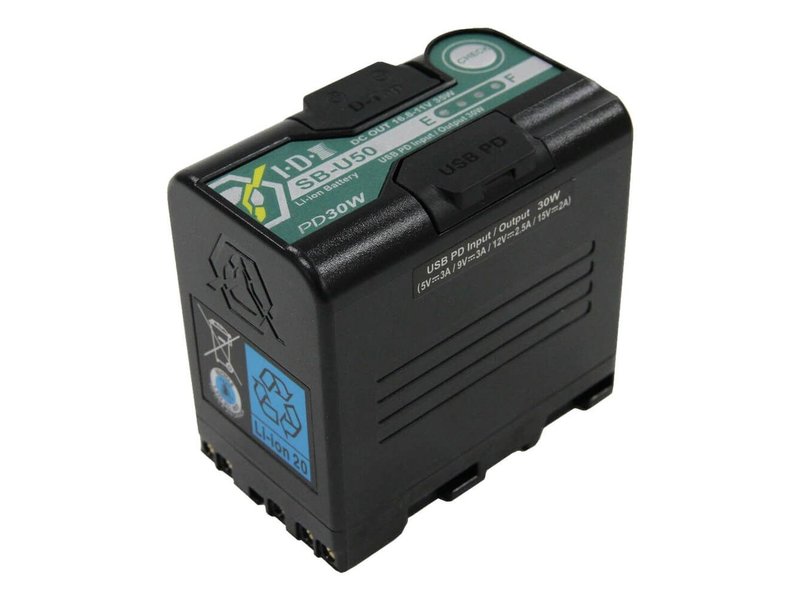 IDX SB-U50 PD Sony BP-U Lithium-Ion Battery (14.4V, 48Wh)