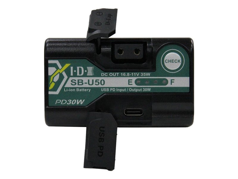 IDX SB-U50 PD Sony BP-U Lithium-Ion Battery (14.4V, 48Wh)