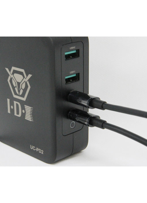 IDX 100 W 2-Kanal USB-C PD Ladegerät - UC-PD2 +