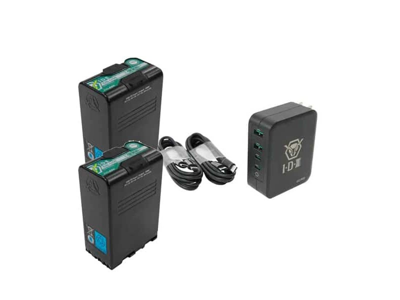 2 x SB-U98/PD Batteries with 1 x UC-PD2 (two channel charger) - SB2/PD +