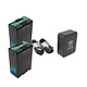 2 x SB-U98/PD Batteries with 1 x UC-PD2 (two channel charger) - SB2/PD +