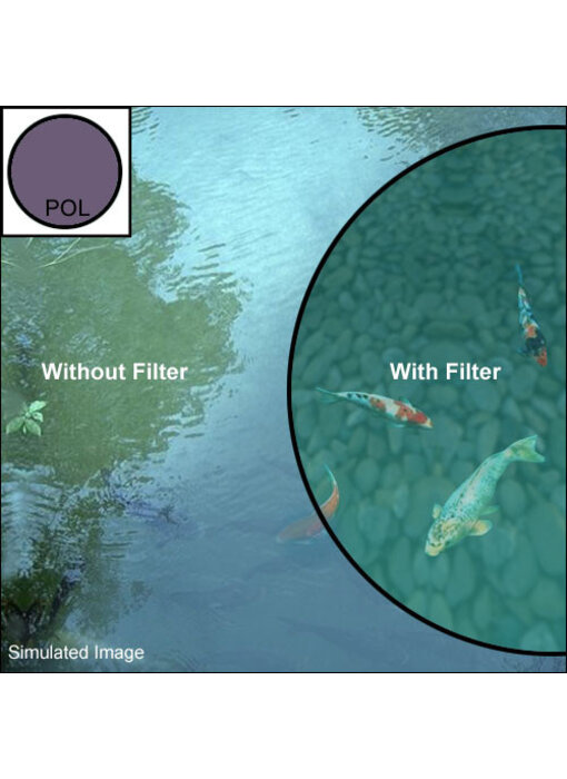 Tiffen Filters 4X4 WARM ULTRA LINEAR POL FILTER - 44WUPOL +