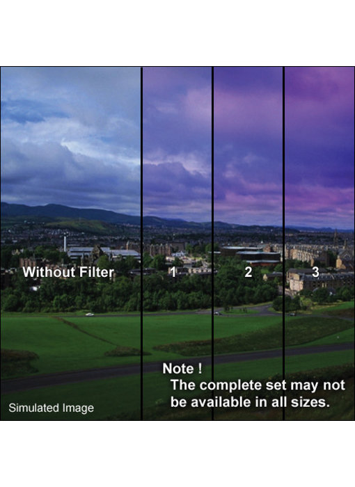 Tiffen Filters 6.6X6.6 CLR/TWILIGHT 3 GRAD - 6666CGTW3