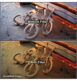 1 Density Solid Color Filter, Neutral Chocolate Coloration ...