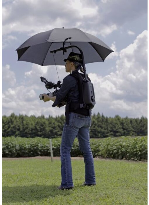 Easyrig Regenschirm mit Halter für,  passt für größere Alu Profile Easyrig 3 & Vario5 - EASY-055 +.