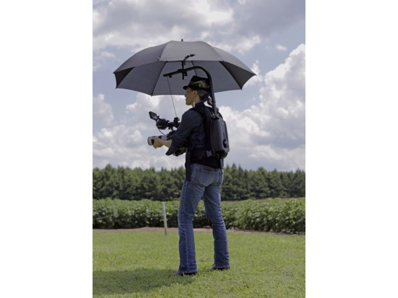 Easyrig Regenschirm mit Halter für,  passt für größere Alu Profile Easyrig 3 & Vario5 - EASY-055 +