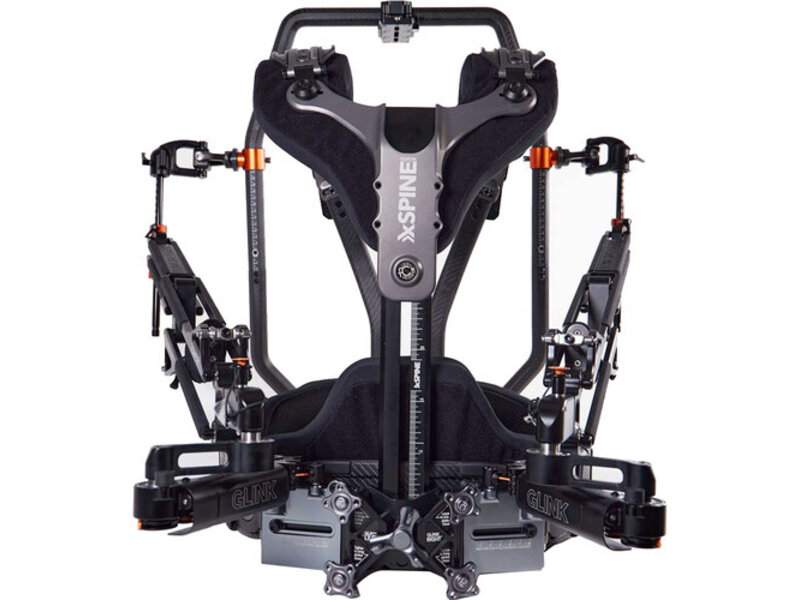 Flowcine Integrates xSPINE Vest & GLINK Arms, Supports 13 to 40.5 lb Payload, Fits Men & Women, Goofy & Regular ...