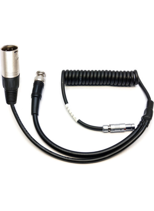 Fisher4 to XLR4-F & BNC - Split Cable for Starlite - 906TS0096 +