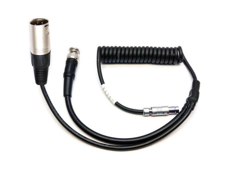 Fisher4 to XLR4-F & BNC - Split Cable for Starlite