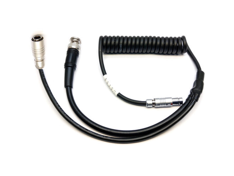 Fisher4 to Hirose4 & BNC - Split Cable for Starlite