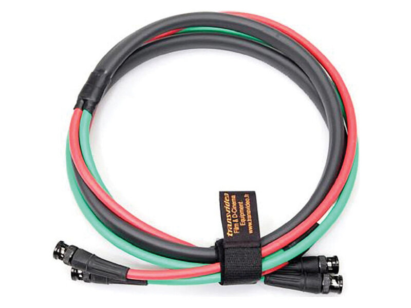 4.5GHz 3D-HDTV BNC-M/BNC-M 2m Dual Cable