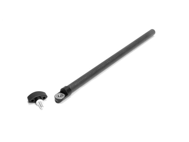 Smartsystem 15mm carbon fiber rod with embedded battery joint designed for Matrix sleds.