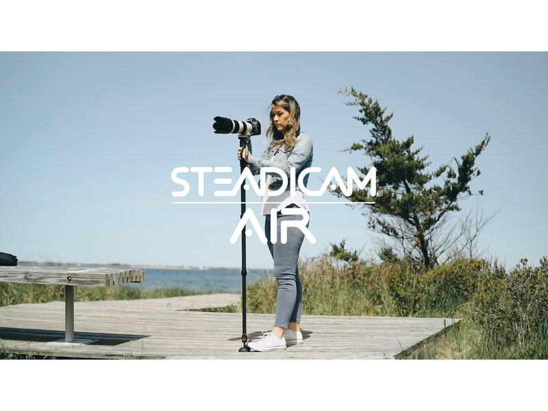 Steadicam 3-section gas-lift monopod, height adjustment with the foot pedal