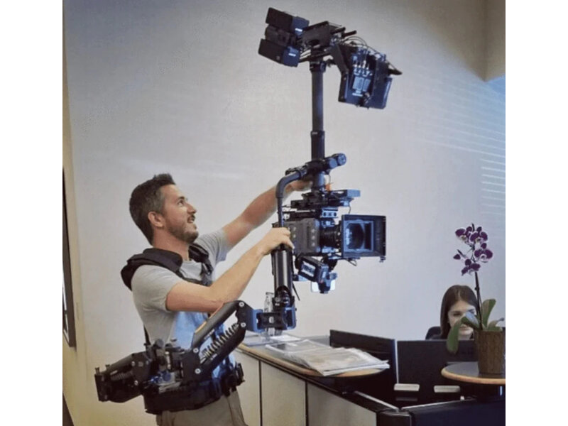 Steadicam X3 3RD arm section for G-70x and G-50x with Exovest Rear mount