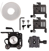 eMotimo Dana Dolly Intergration Kit - Mount: Arca clamp & riser (with 3/8-16" mounting hole)