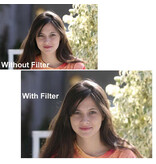 Soft Focus (Grade 1),  82 mm Rear Filter Thread, Filter Thickness 0.26" / 6.73 mm