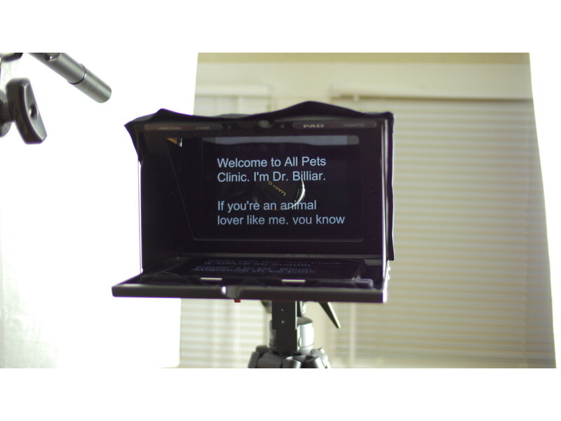 One Take Only Pad Prompter for Light Stands, from Onetakeonly