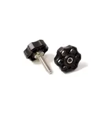 Smartsystem Stainless steel knobs with round tips to avoid dent on Industry standard mating block.