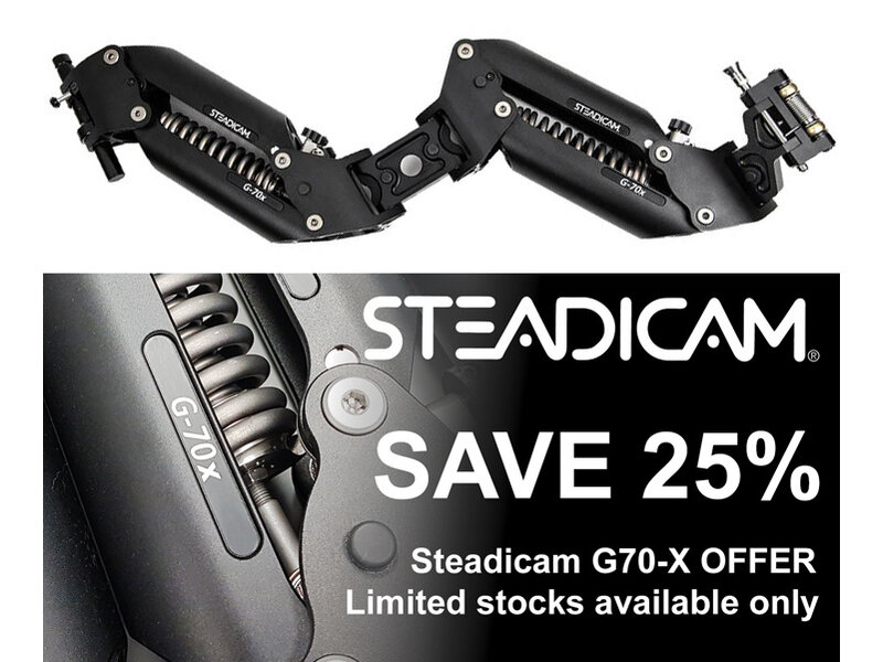 Steadicam G-70X Arm Iso-Elastic arm with lift and ride control (3/4" and 5/8" arm support included)