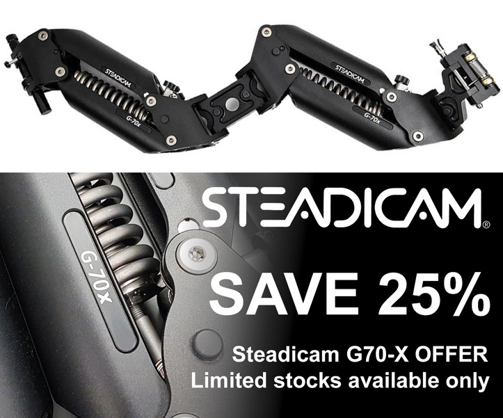 Steadicam G-70x sale - Special offer 25% discount