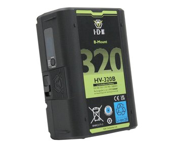 IDX HV-320B - 275Wh/28V B-Mount Akku mit USB-PD, USB-A & D-Tap +.