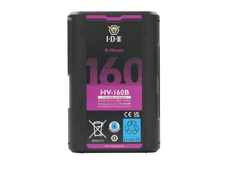 IDX HV-160B 153Wh 28V Battery - PROMO - Black Friday