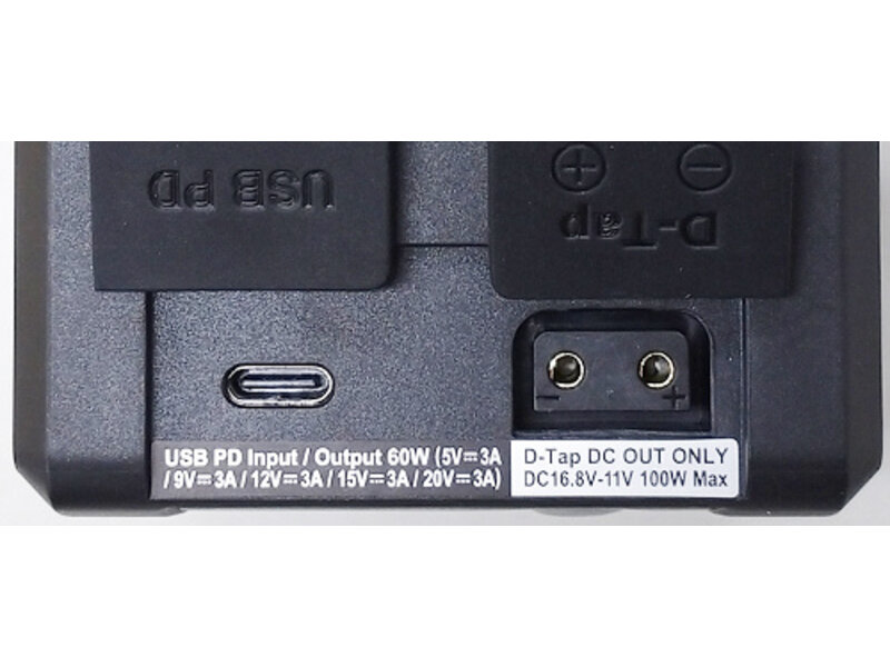 IDX 145 Wh, 9.9 Ah, 14.5 V, Lithium-Ionen Akku, D-Tap Ausgang, USB-C PD Anschluss