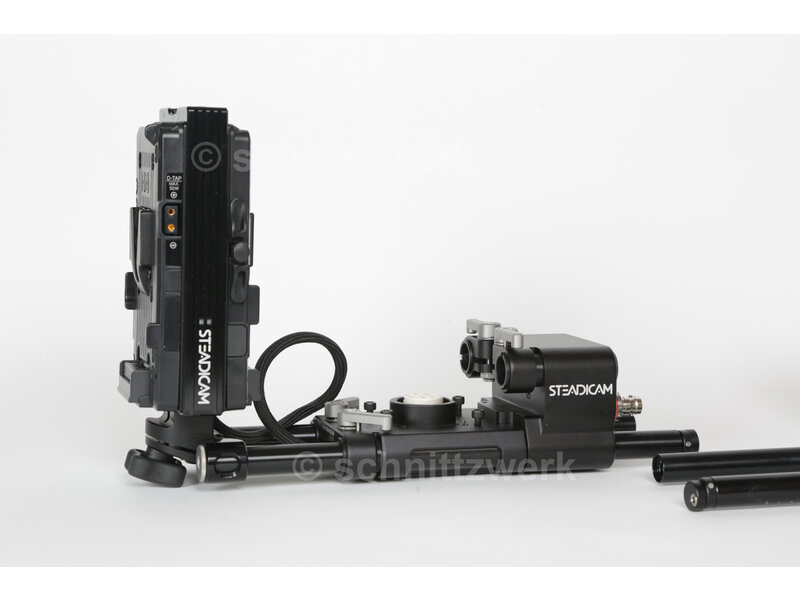 Steadicam with integral monitor bracket with Universal Mon Mount