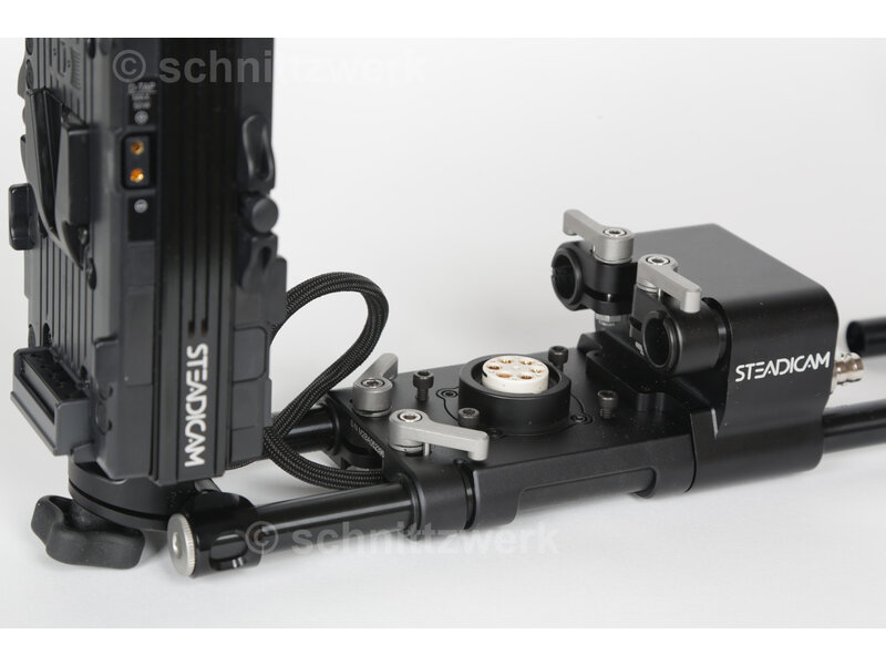 Steadicam with integral monitor bracket with Universal Mon Mount